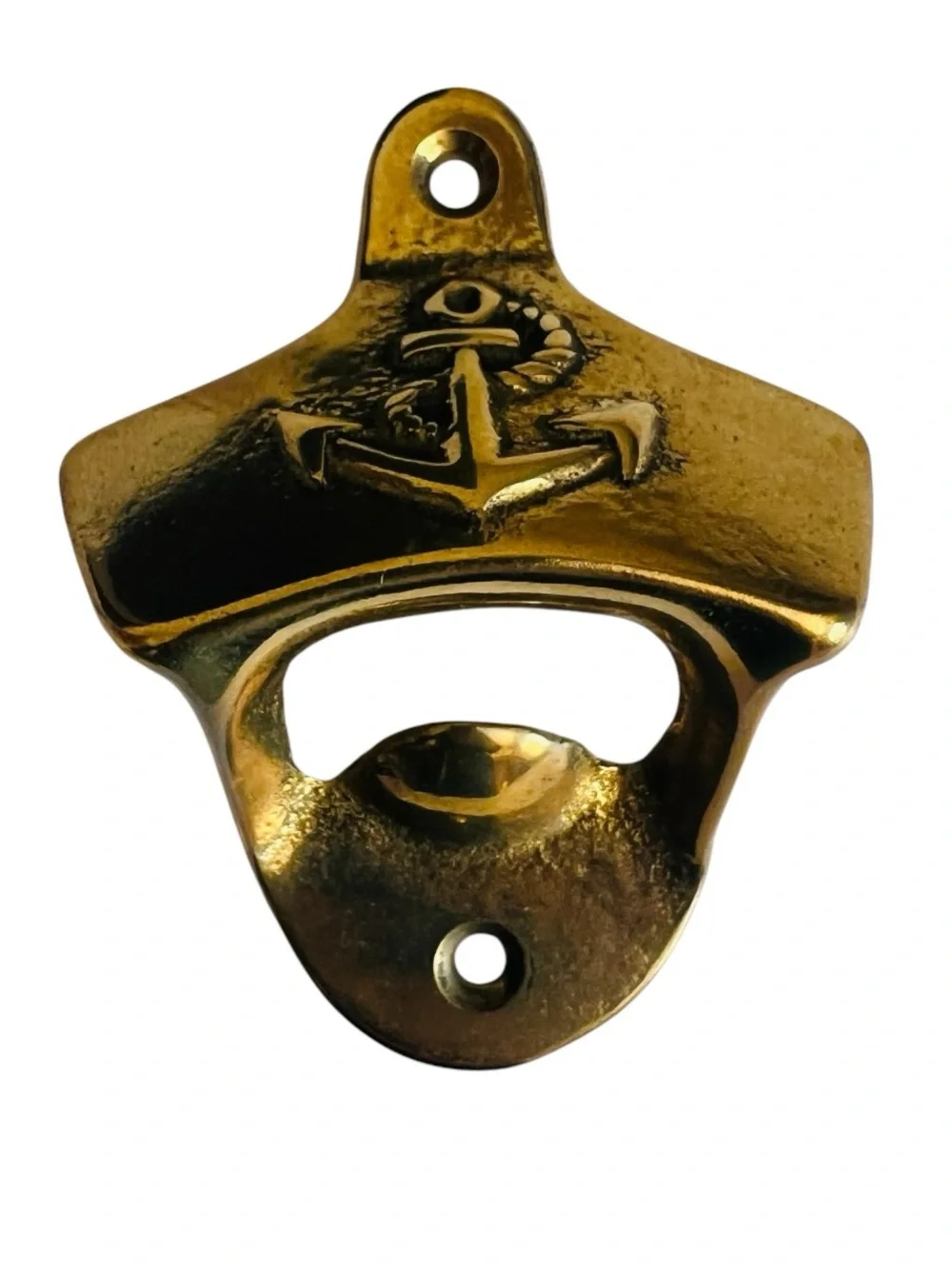 WEST MARINE Nautical Brass Bulkhead Bottle Opener